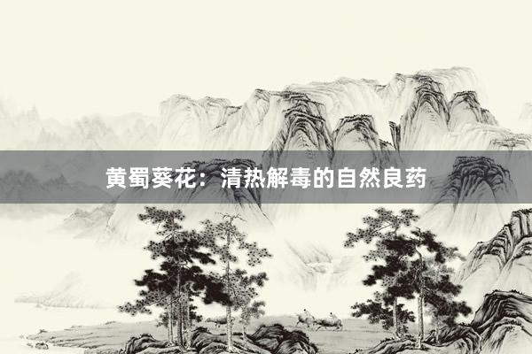 黄蜀葵花：清热解毒的自然良药